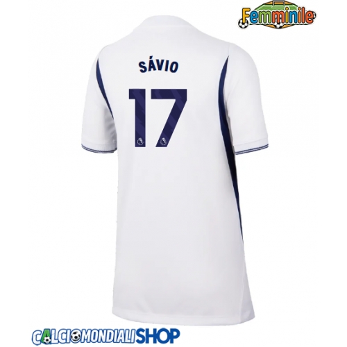 Maglie da calcio Tottenham Hotspur Savio #17 Prima Maglia Femminile 2026-27 Manica Corta